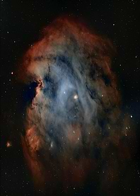 Cosmic Nebula in Deep Space
