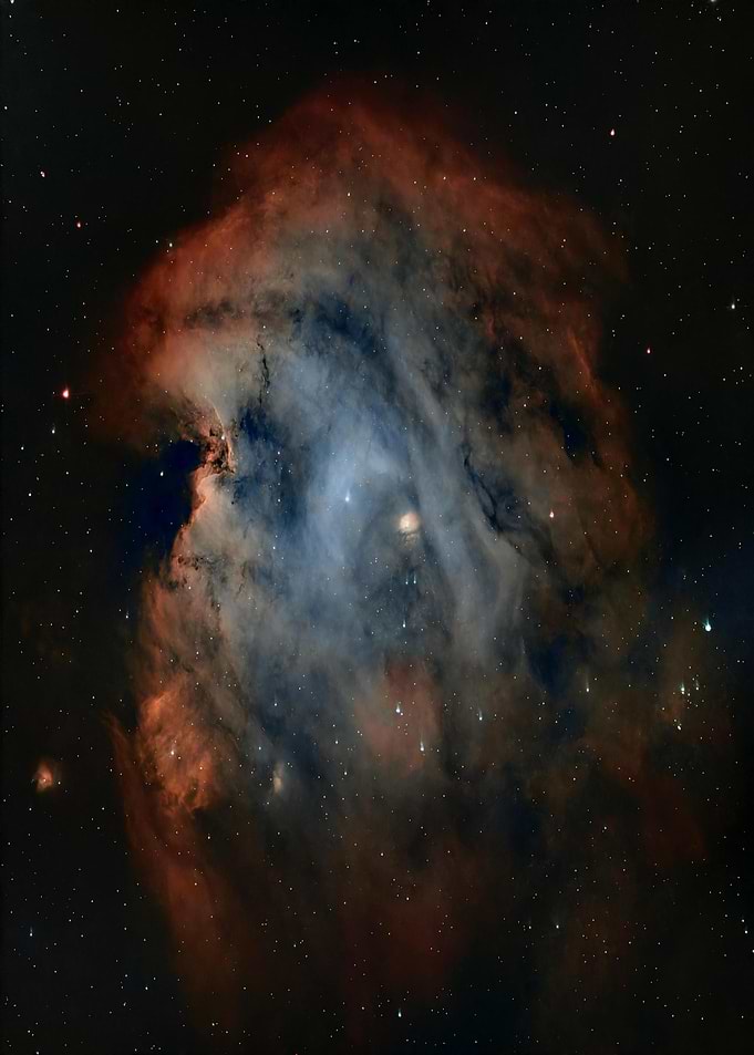Cosmic Nebula in Deep Space