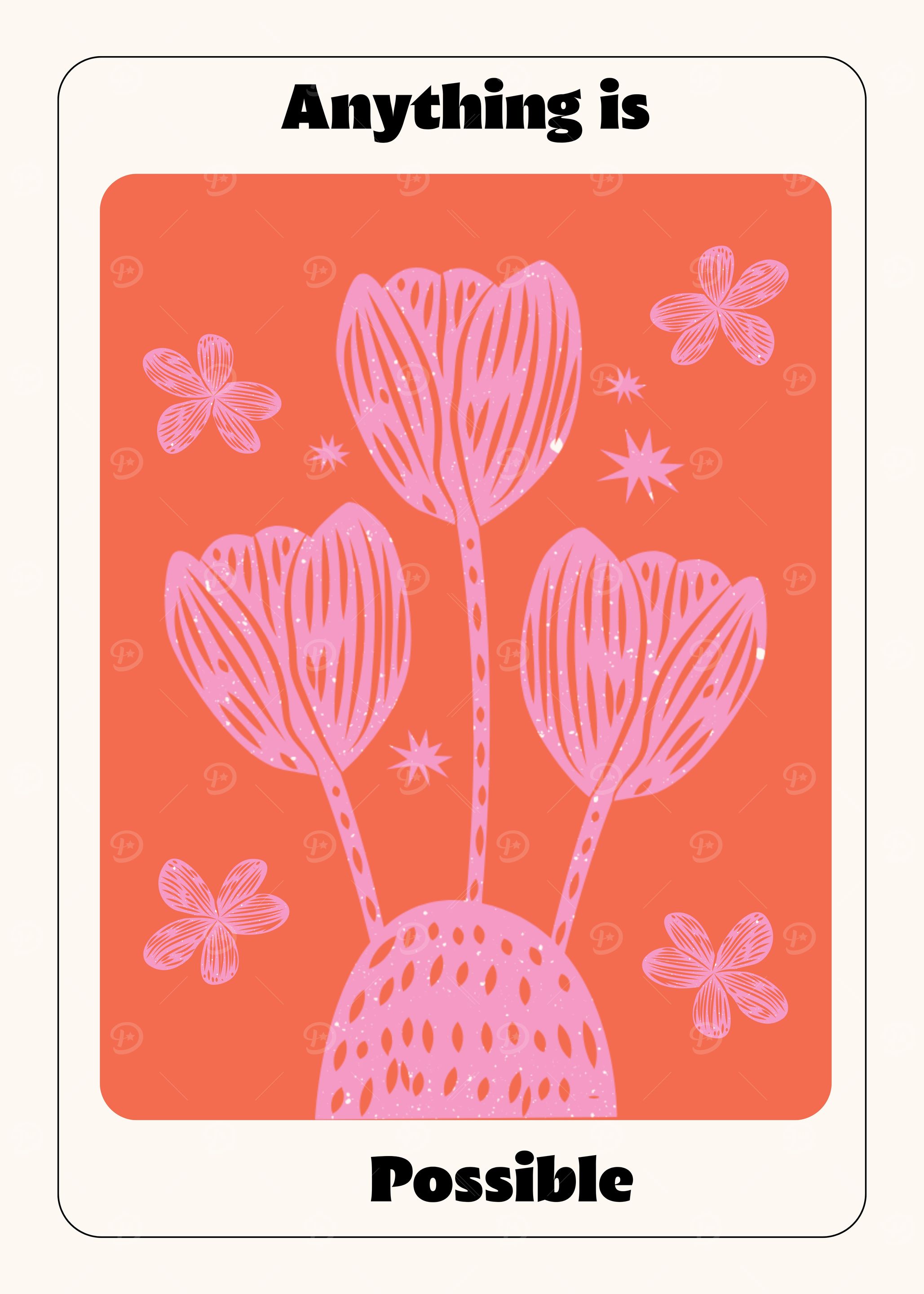 Anything is Possible Floral Art
