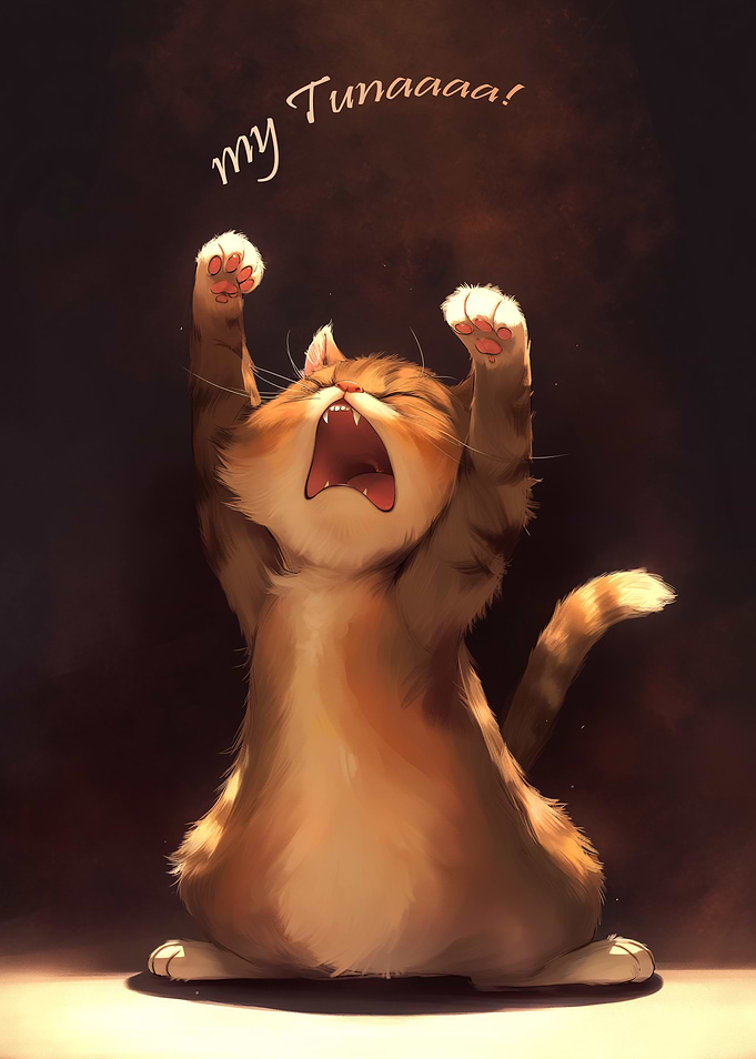 Cat Yelling 'My Tunaaa!'