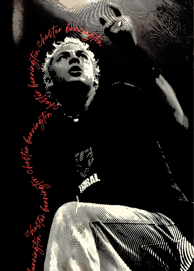 Chester Bennington Portrait