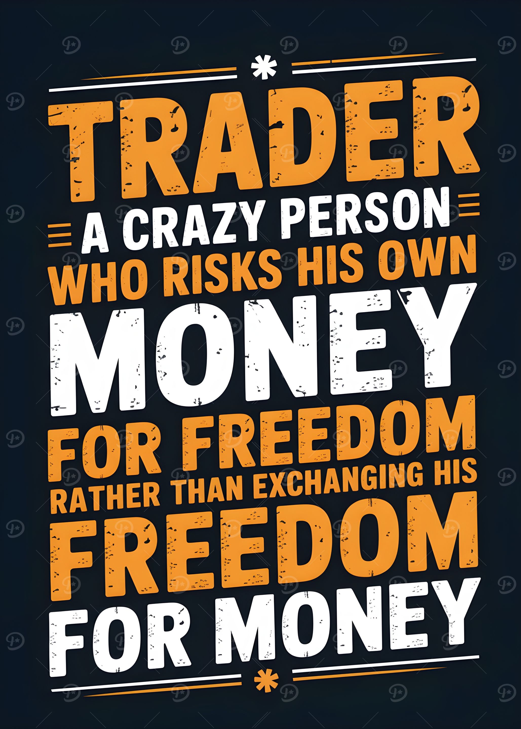 Trader: Freedom vs. Money