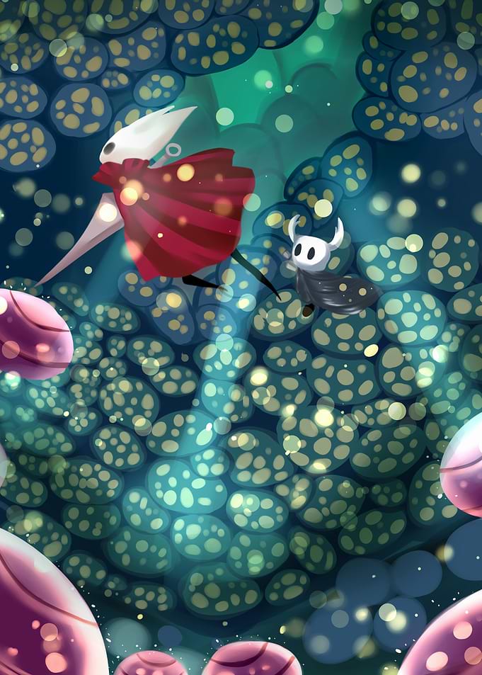 Hollow Knight: Hornet and The Knight