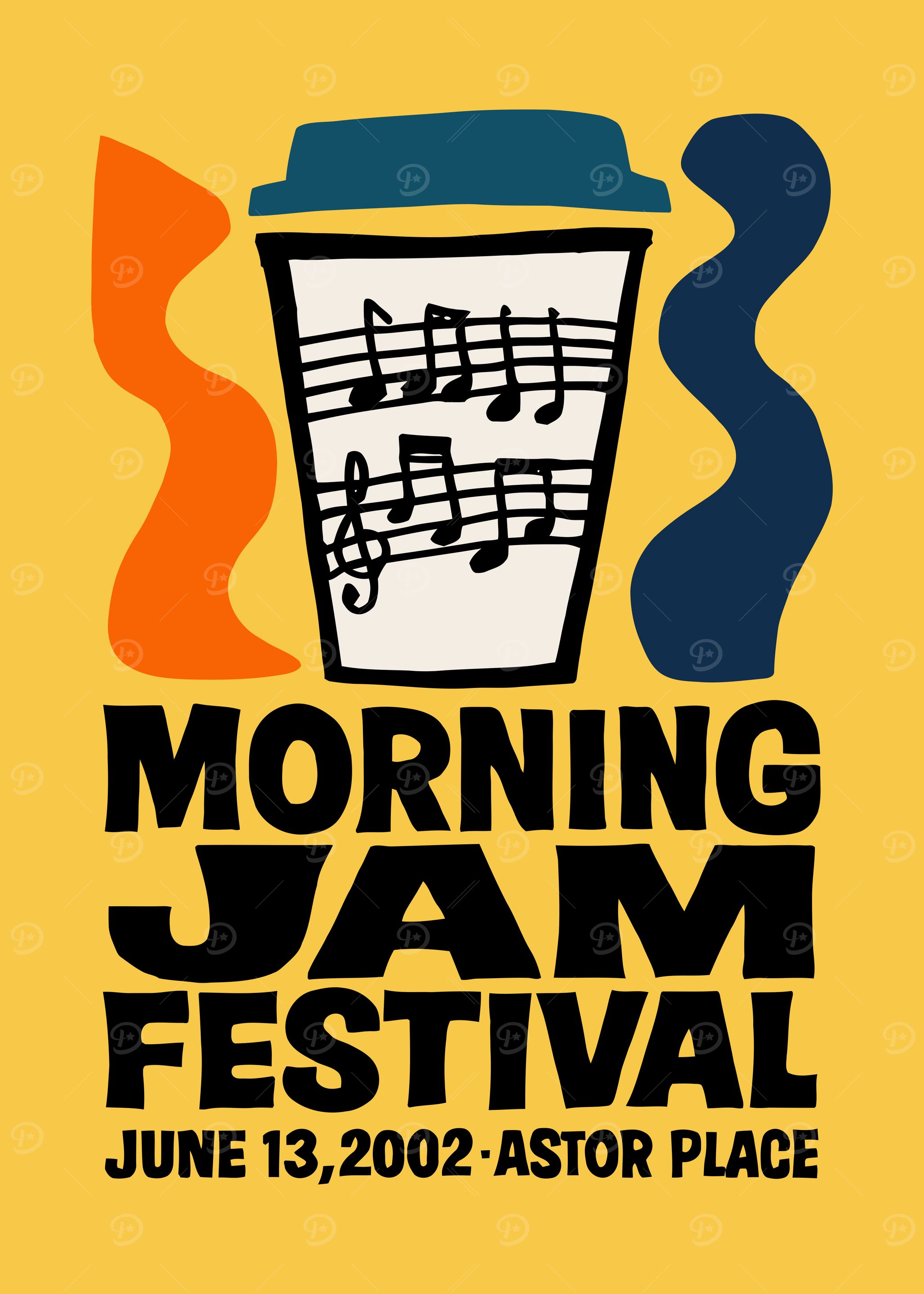 Morning Jam NYC Jazz Festival Poster