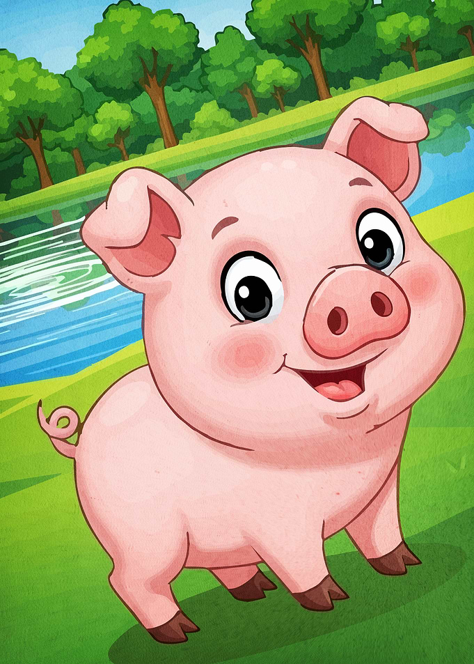 Pig Green Landscape