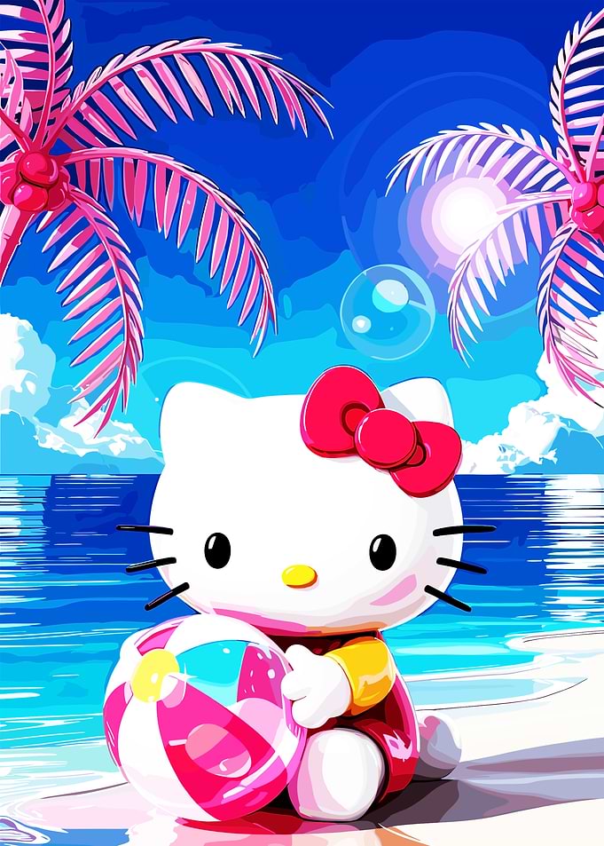 Hello Kitty Beach Day