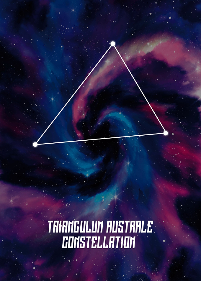 Triangulum Australe Constellation Art
