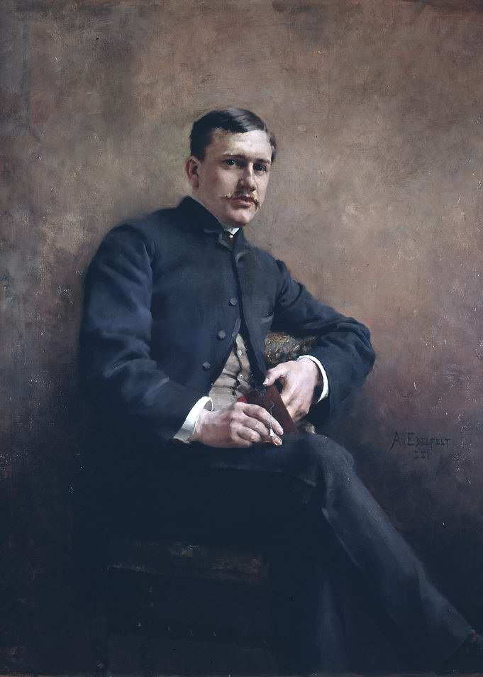 Portrait of a Man with Moustache