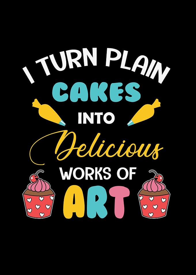 I Turn Plain Cakes Into Art
