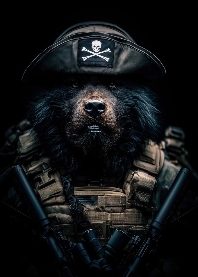 Bear Pirate Soldier