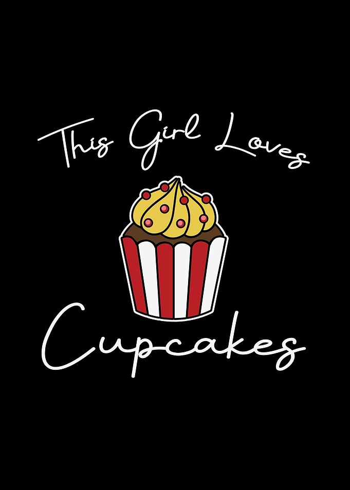 This Girl Loves Cupcakes Graphic