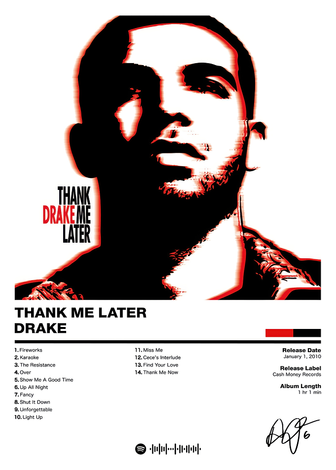 Drake - Thank Me Later