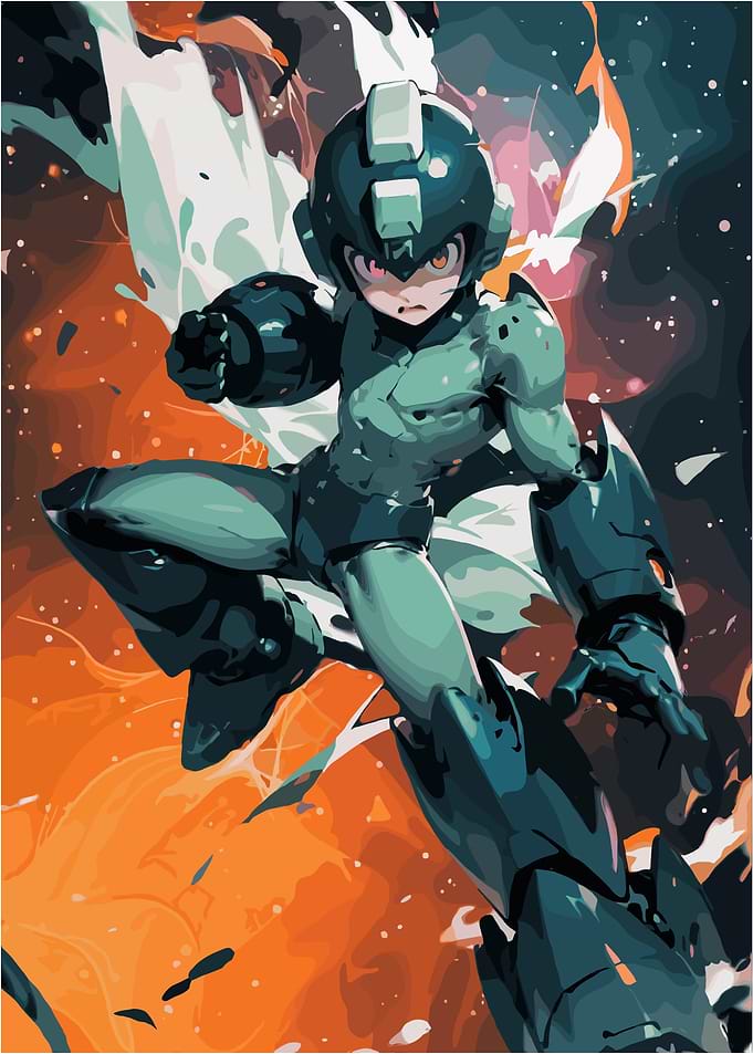 Mega Man in Action