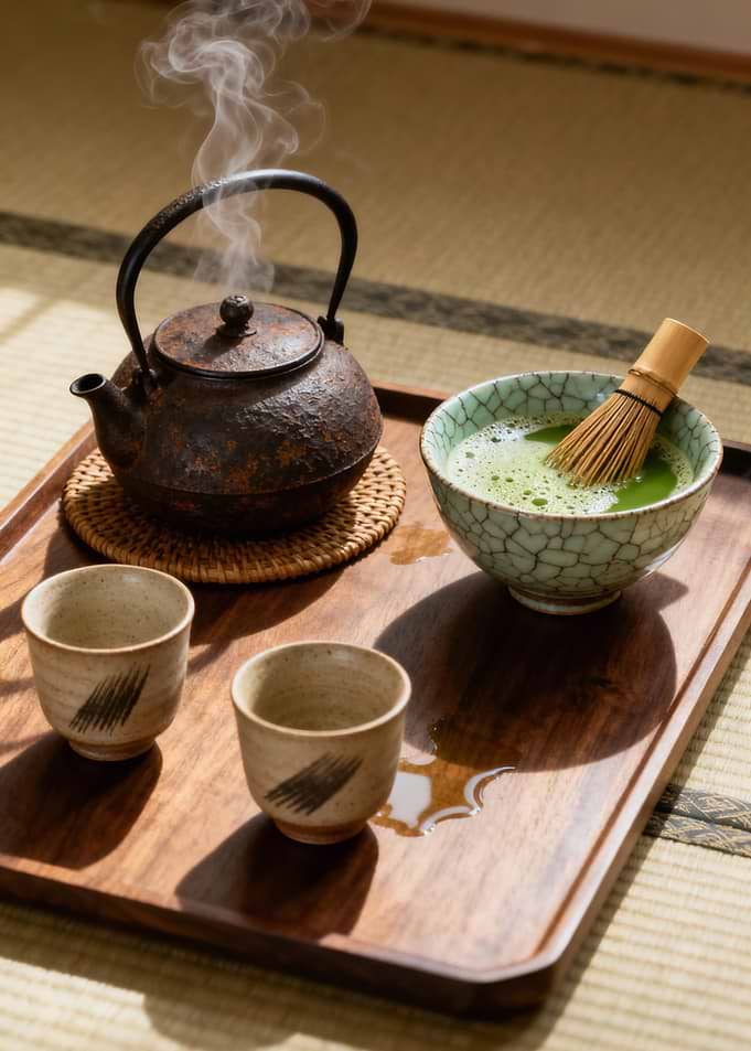 Japanese matcha Tea Still Life