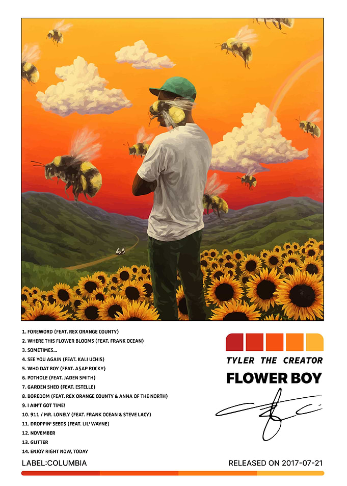 Tyler, the Creator - Flower Boy Album