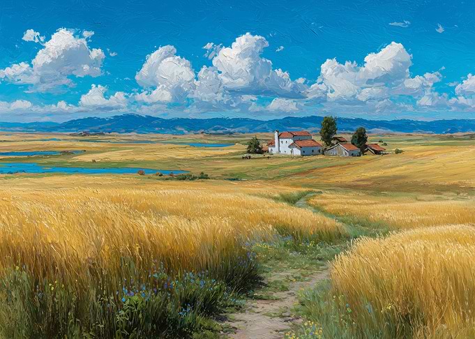 Summer on the Golden Plain