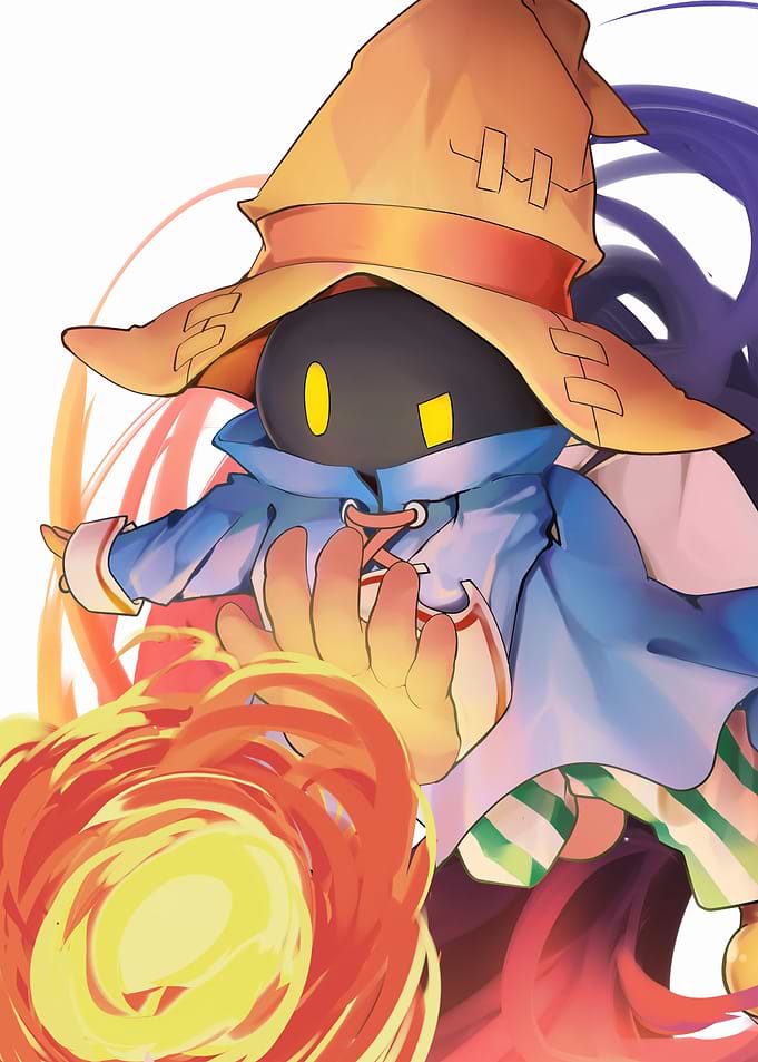 Vivi Ornitier casting fire spell