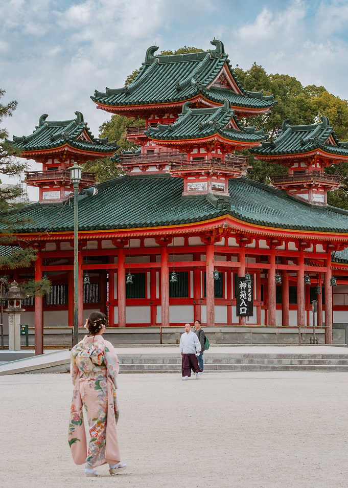 Heian Shrine, Kyoto, Japan
