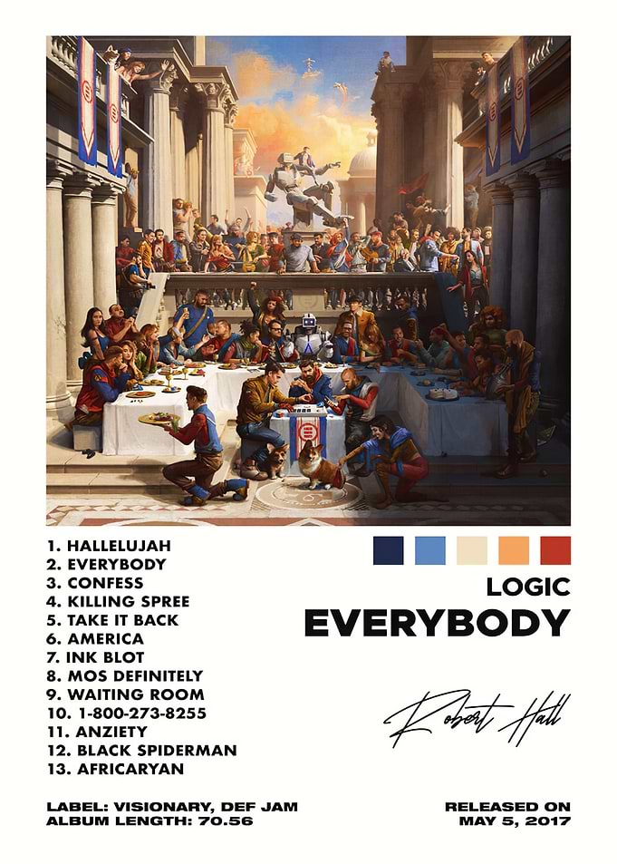 Logic - Everybody Album Cover