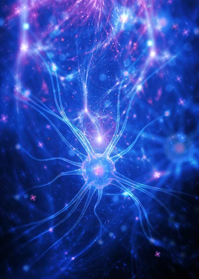 Abstract Neural Network Digital Art