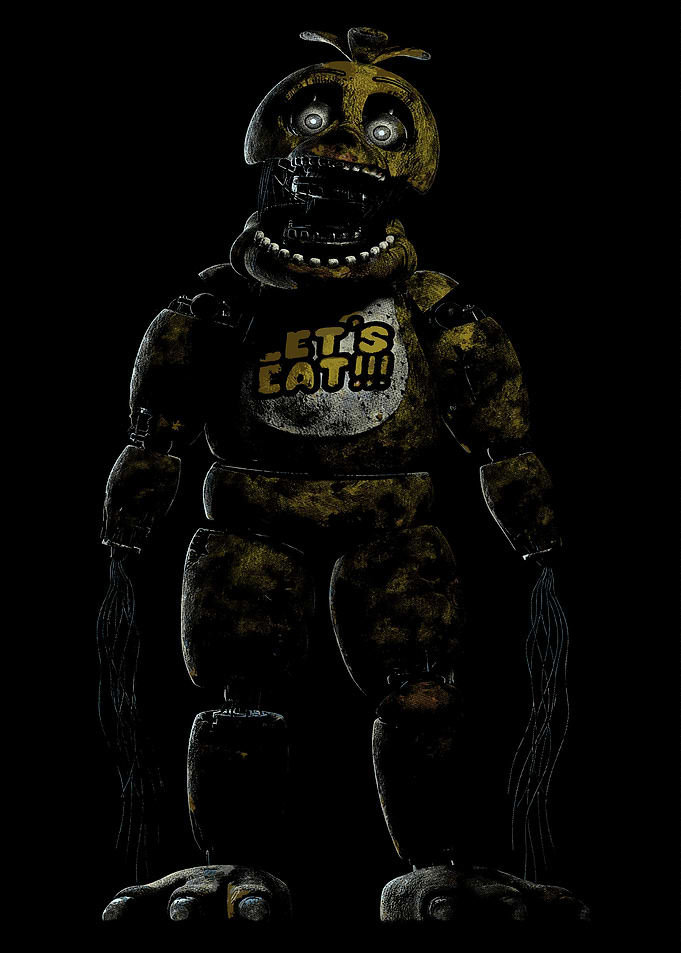 Withered Chica from Five Nights at Freddy's