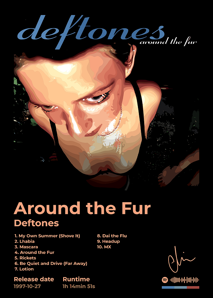 Deftones - Around the Fur Album Cover