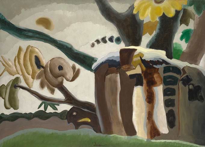 Arthur Dove - Brickyard Shed (1934)