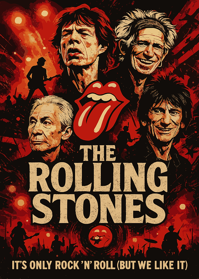 The Rolling Stones Poster