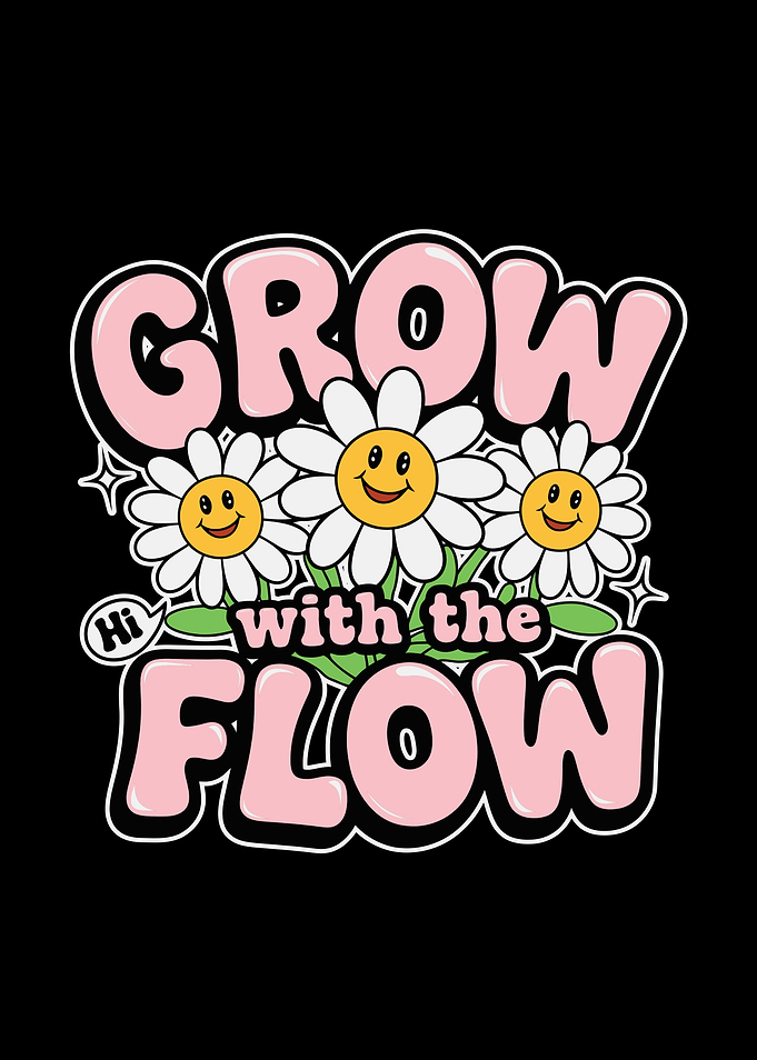 Grow with the flow floral design