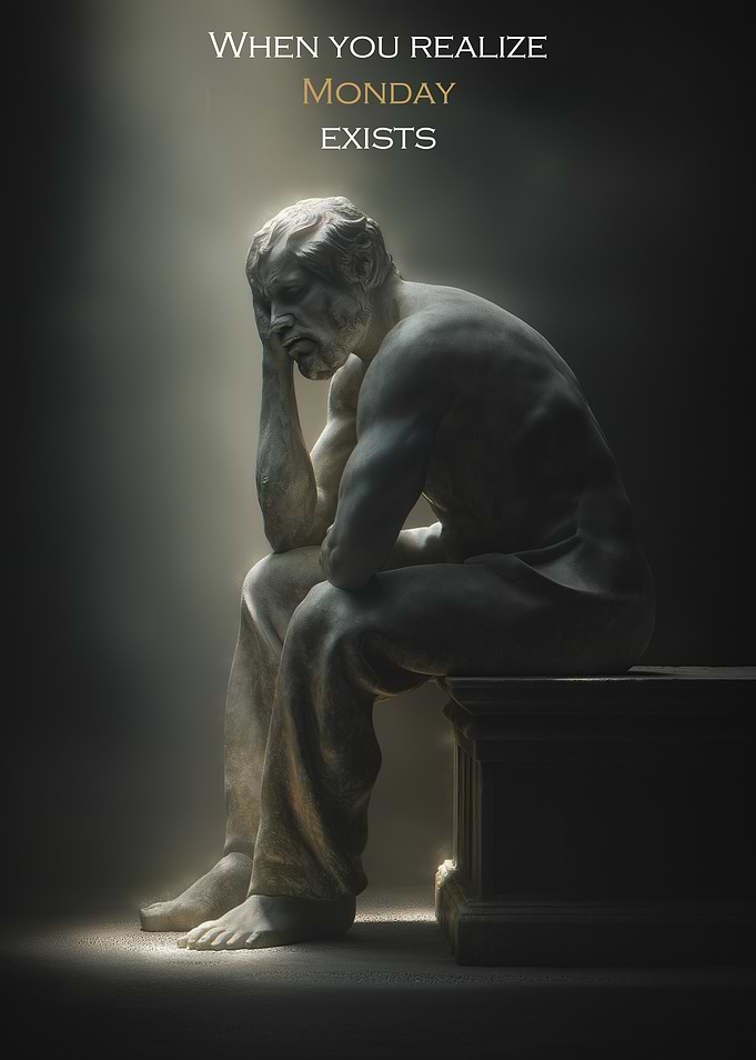 Monday Realization Statue