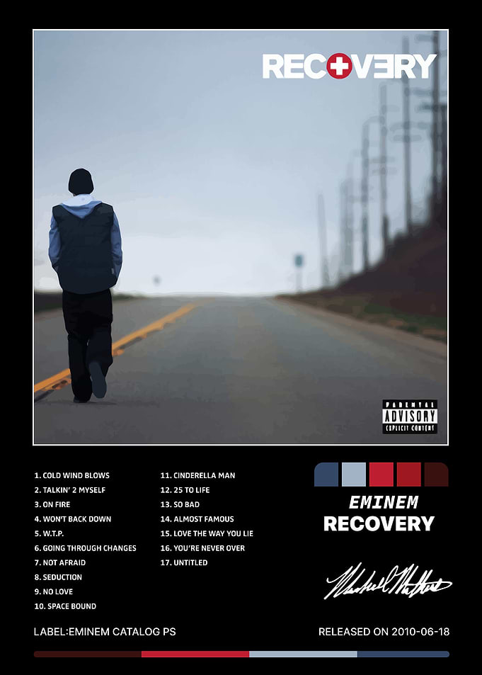 Eminem Recovery Album Cover