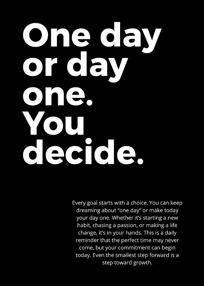 One Day or Day One