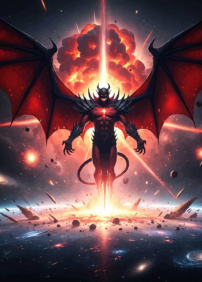 Devil Wings Explosion