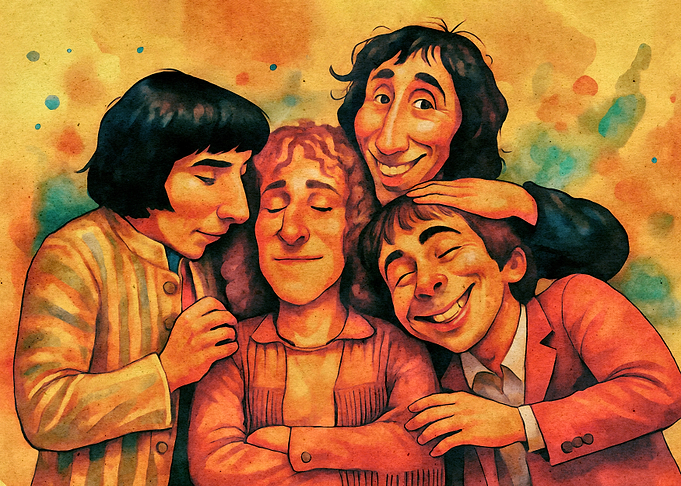 The Goodies Watercolor Portrait