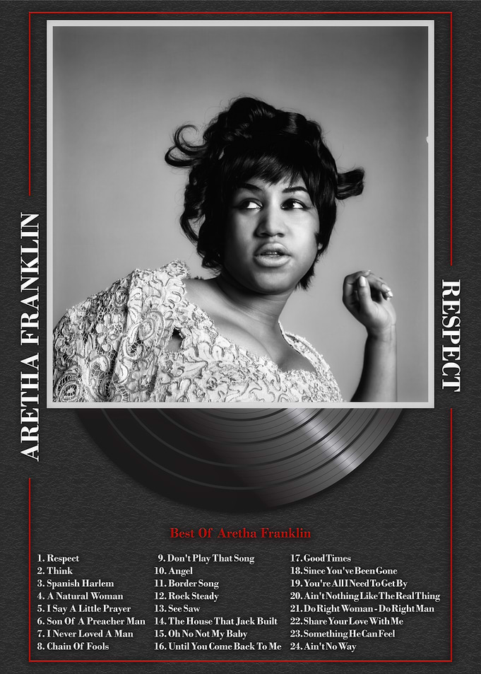 Aretha Franklin Album Cover Art