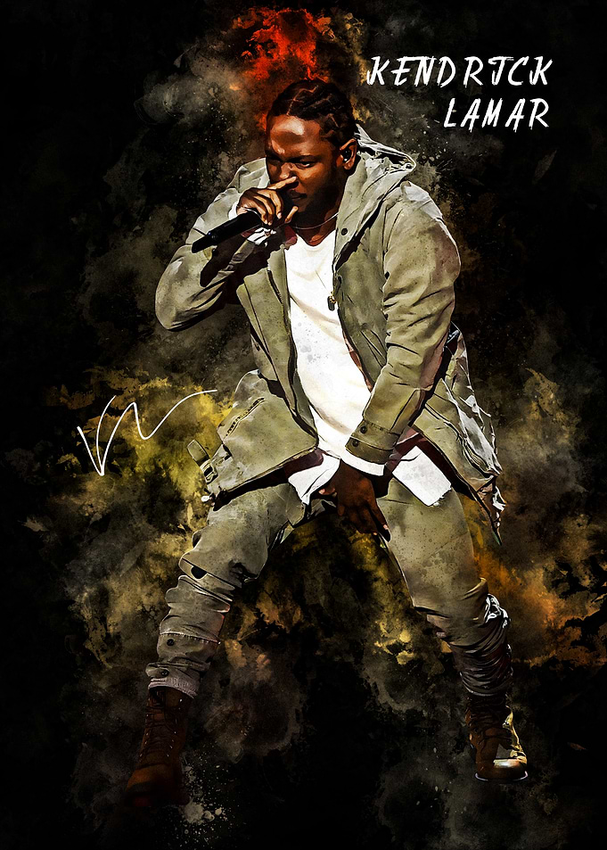 Kendrick Lamar Performing Art