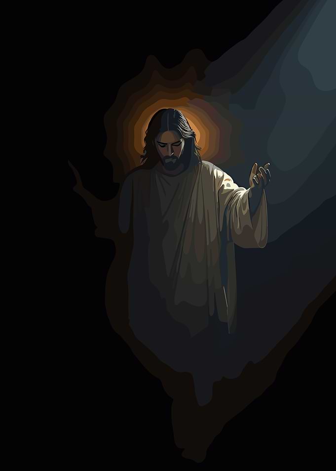 Jesus Christ in Divine Light