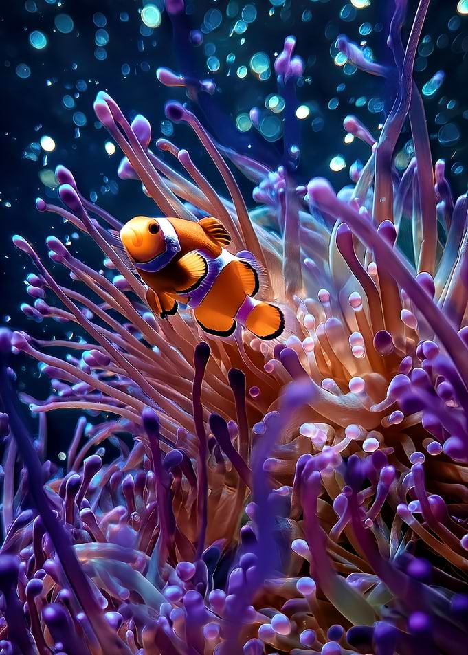 Clownfish in Anemone