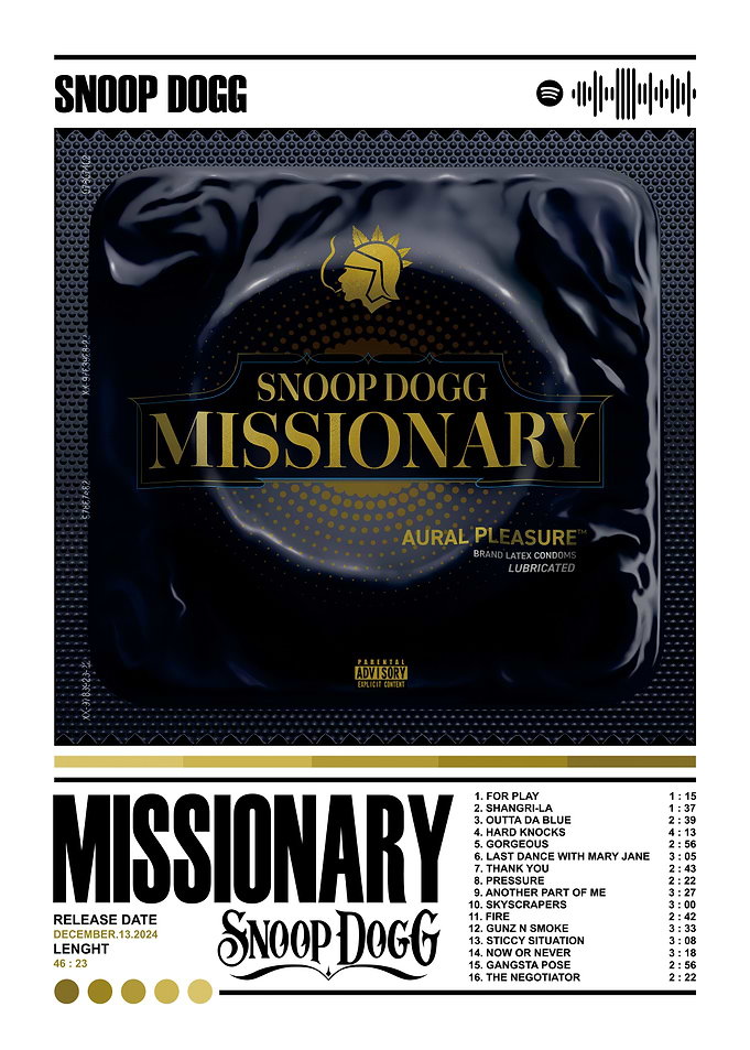 Snoop Dogg Missionary Album Cover