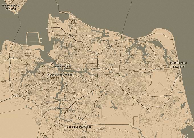Norfolk, Portsmouth, Virginia Beach, and Chesapeake