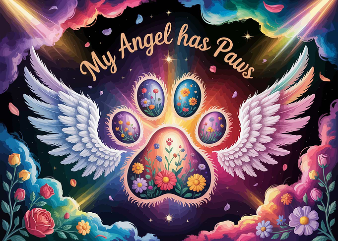 My Angel has Paws