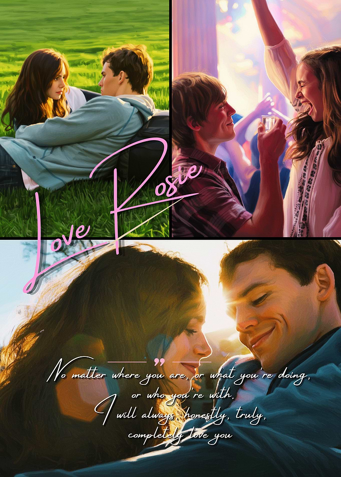 Love, Rosie Paint Effect movie poster