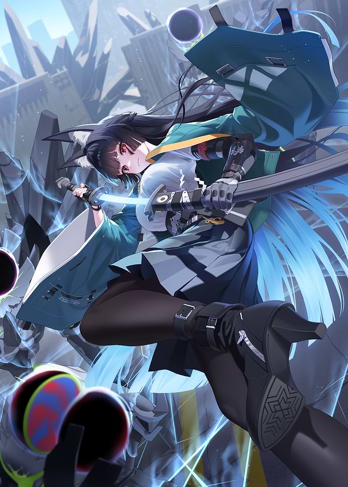 Girl with Sword