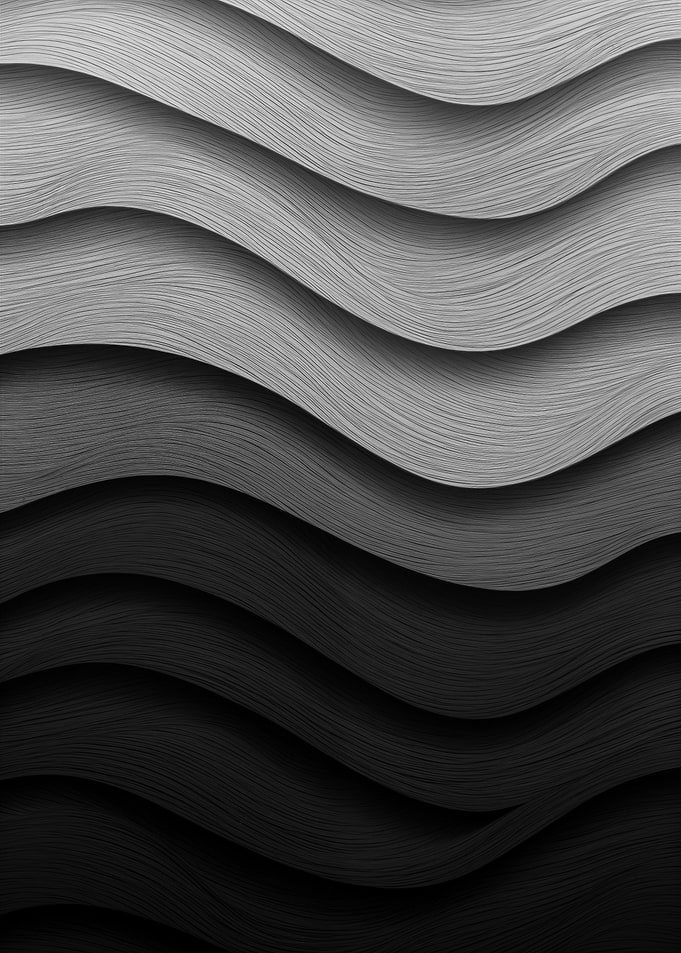 Abstract Wavy Texture Art