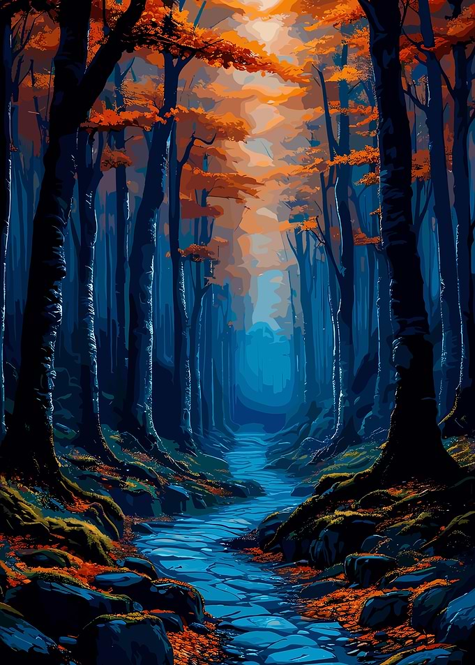 Autumn Forest Path