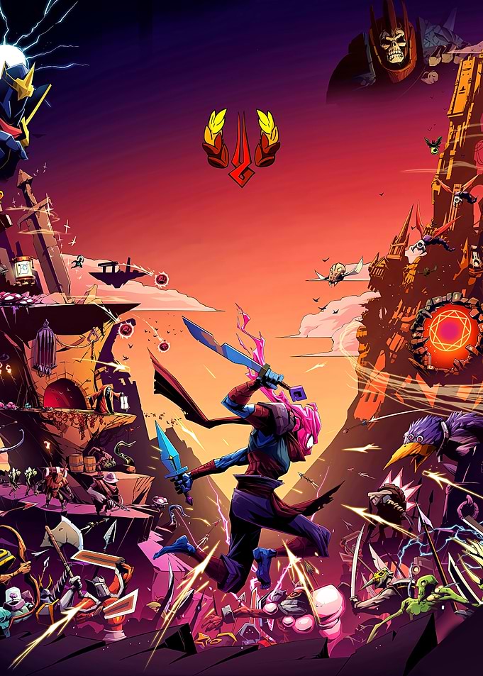 Dead Cells Game Illustration