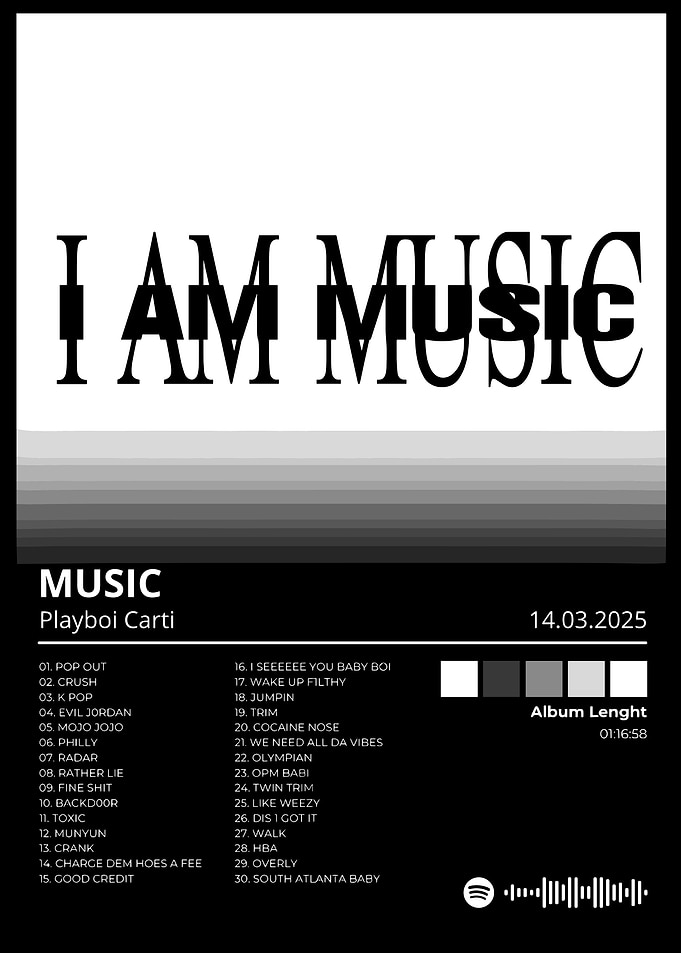 Playboi Carti - I AM MUSIC Album