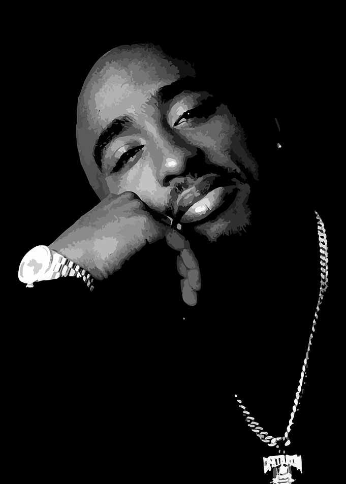 Tupac Shakur Portrait