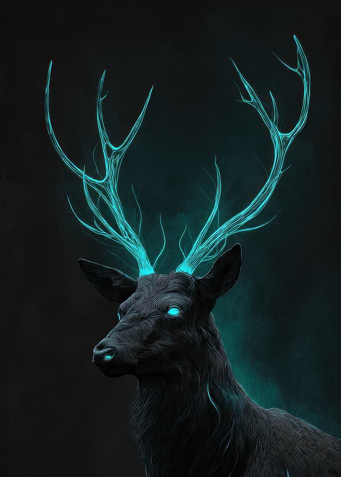 Cyberpunk Deer