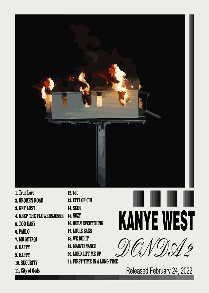 Kanye West - Donda 2 Album Cover